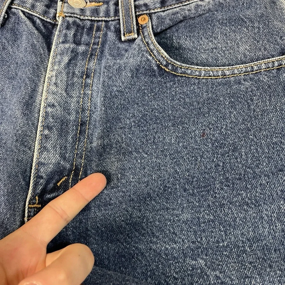 Vintage Levis Jeans Mens 32x32 (Fit 30x32) Blue 517 Bootcut Denim Western Cowboy